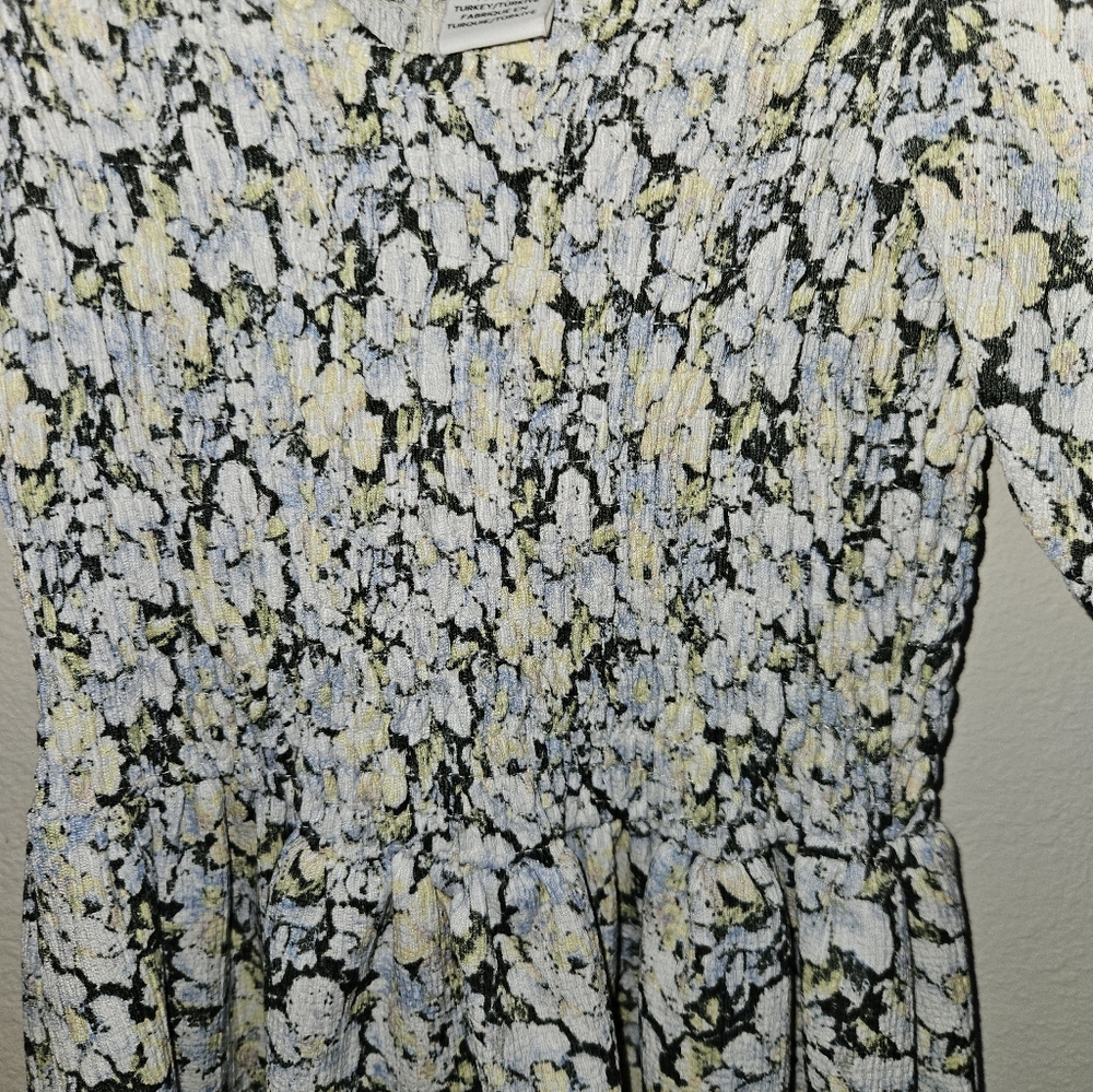 H & M Womans Floral Dress Size Xs - Picture 9 of 9